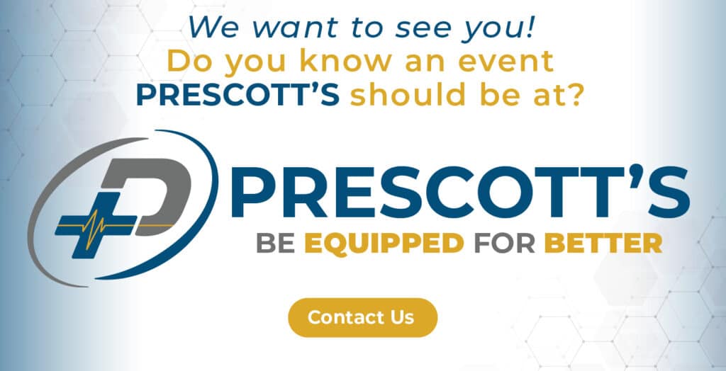 We want to see you! Do you know an event PRESCOTT’S should be at? Contact Us